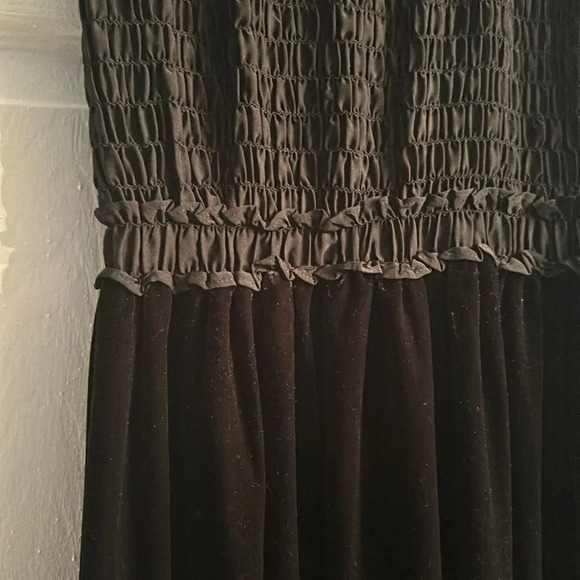 NEW Max Studio Women's Black Velvet Maxi Dress - Picture 10 of 10